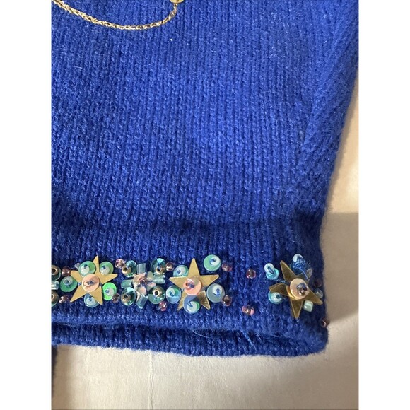 Design Options by Philip & Jane Gordon Angel Christmas Cardigan Sweater XXL - Picture 6 of 14